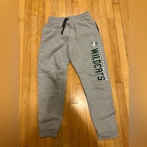 Northern Michigan Wildcats grey sweatpants